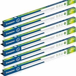Crompton Laser Ray Neo 2 Feet 10W LED Batten (Cool Daylight) - Pack of 6-10