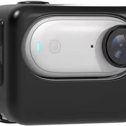 REFLEX CAMERA Silicone Protective Case for Insta360 GO 3 – Soft Dustproof Scratch-Resistant Cover for Action Camera, Lightweight Shockproof Durable Accessory (Black)-11