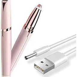 Revin Enterprise Flawless Finishing Touch Painless Usb Rechargeable Eyebrow Trimmer Electric Eyebrows Threading Machine For Women (White).-image-78