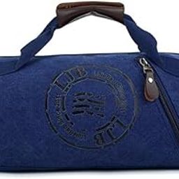 Cotton Jute Travel Duffel Bag for Men & Women | Large Weekender Overnight Bag with Shoulder Strap | Multipurpose Gym, Sports, Casual Luggage Handbag-image-65