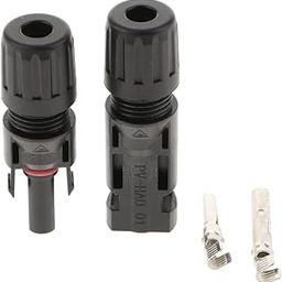 MERISHOPP MC4 Male/Female Solar Panel Cable Connectors Double Seal Rings Waterproof-picture-11