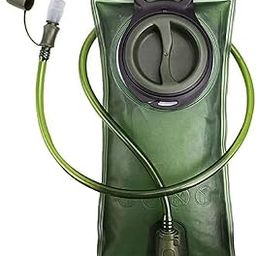 2Liter Leak-Proof Water Bladder Reservoir for Backpacking, Biking, Travelling, Hiking and Camping (Green)-image-33