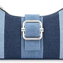 Denim Sling Bag For Girls, Ladies and Women | Classic and Stylish Cresent Sling Bag-image-21