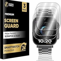 Spartan Shield {3 Pack) Screen Guard For BOULT CROWN SmartWatch (1.95") | Anti Scratch | HD Clear | Touch Sensitive | Your Smart Screen's 9H Protector [Not Tempered Glass] [Not Compatible with CrownX & CrownPro Watch]-17