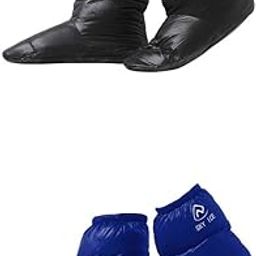 THE STYLE SUTRA® 2 Pairs Outdoor Duck Down Slippers Sock Shoes Warmer Boot Booties | Sporting Goods | Outdoor Sports | Camping & Hiking | Clothing | Men's | Socks-image-44