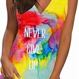 Women's Dry Fit Stylish Digital Printed Tank Tops Muscle Gym Bodybuilding Vest Fitness Workout Train Stringers L906-image-60