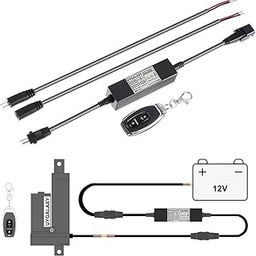UYGALAXY Linear Actuator Controller DC Motor 12V Momentary Switch Forward/Reverse Wireless Remote Control DPDT Relay for Motors-image-77