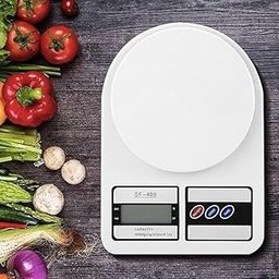 INFINIGADGETS Multipurpose Portable Electronic Digital Weighing Scale, Kitchen Weighing Scale, SF-400 Weight Machine for Shop, Food Weighing Scale, Comes two battery-15