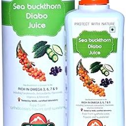 Biosash Sea Buckthorn DIABO Juice 750ml | From Certified Organic Berries , Cold-Pressed | Rich in Omega 3 6 7 9, Vitamins & Antioxidants | Herbal extracts for Sugar management | No Added Sugar, Immunity, Wellness & Vitality | 150 Serves-image-30