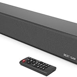 BESTISAN Sound Bars for TV, 16.5 Inches Sound Bar with Optical, AUX, USB and Bluetooth Inputs, Soundbar for TV(DSP, TREB and Bass Adjustable, Cyclic Switching Mode，Reset Function-image-50