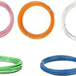 Invento 10 meter each 1.75mm 5 Colours Pink Orange White Green Blue PLA Filament 3D Printing Filament For 3D Pen 3D Printer-22