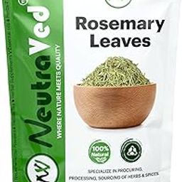 NeutraVed Rosemary leaves organic 100g | our leaves is Food Grade | Use for Seasoning Food, hair growth, Rosemary tea | Dust Free Zipper Pack - 100gm-image-14