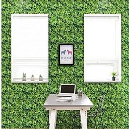 Univocean Natural Effect Green Grass Home Wallpaper, 3D Pattern Self Adhesive Peel and Stick Wall Paper (PVC Vinyl Stickers, 500 x 45 cm, Green)-image-16