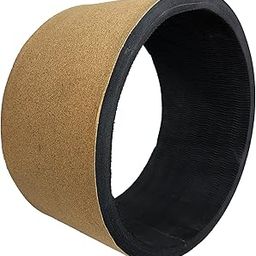 The Yogis Cork Yoga Wheel Roller for Men & Women [13 x 6.5 inch] with Yoga Strap Belt for Back Bends, Stretching & Flexibility | Eco-Friendly, Non-Slip & Sweat Resistant Big Circle Wheel For Abs, Back Bends, Stretching, Home Training, Deep Tissue Massage, Back Pain & Body Posture | Made in India-31