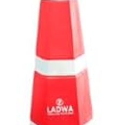 LADWA 1000 mm (Extra Height) Heavy Base Traffic Safety Cone Pack of 1 Cone with 3 Reflective Stickers-2