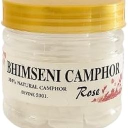 DIVYACAM Bhimseni Camphor | 100% Pure | for Puja, Aromatherapy & Air Freshener | Sweet Fragrance (Rose) 5g Jar - Pack of 1-image-15