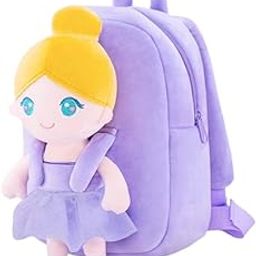 Kids Velvet School Bag soft plush Backpack Baby Girl Preschool Mini Travel Bags Baby Girl & Baby Boy Picnic Travelling Bags (2-5 Years)-image-30