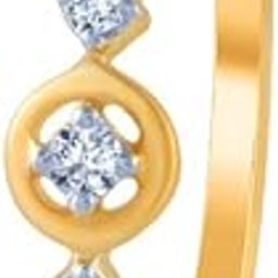 p.c. chandra jewellers 18k (750) Yellow Gold and Diamond Ring for Women-picture-5