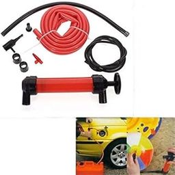 VRT Auto Car Multi Use Water Oil Fuel Pump Transfer Liquid Pipe Siphon Tool Pump Kit-18