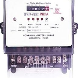 Power India Meters Tf-Ec5 Three Phase Corded Electric Meter, Multicolor-11