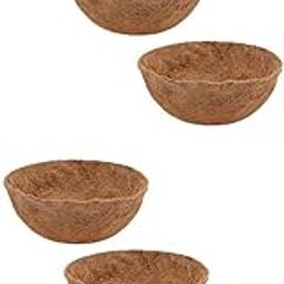 LICHTS® 6pcs Coco Fiber Replacement Liner for Planters Natural Coconut Coir Planter|Home & Garden | Yard, Garden & Outdoor Living | Gardening Supplies | Plant Care, Soil & Accessories-image-64