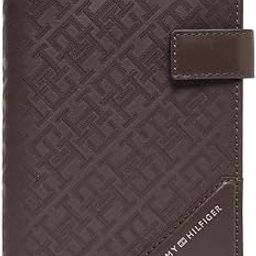 Men Lothian RFID Protection Leather Passport Case - Brown-image-22