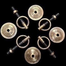 Heavy Duty Antique Brass Finish Bottom KADA for Patio JHULA, Life TIME WARRENTY, KADA Patio Swing, Hammock Swing16MM Rod with Wt Capacity of 800KG, (Pack of 4PCS) Kriya Home Decor.-image-84