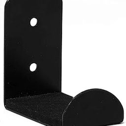 GADGET GEAR GadgetGear (Pack of 1) Headphone Stand Hanger Wall Mount, Metal Made Headphone Hook Save Space Durable Steel Headset Stand Holder for Universal Gaming Headset, Black-20