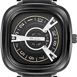 Watch for Man Stainless Steel Chain|Long Battery Life with Long Lasting Polish Water Resistance| Trendy Design| Push Button Lock Durable Watch for Boys-image-66
