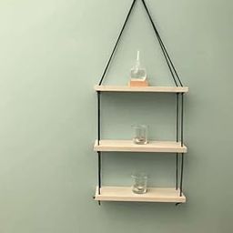 wall hanging Macrame Decor Shelves |,Beige,Black,-image-99