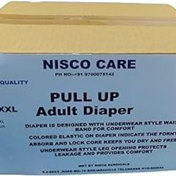 Nisco care Adult diaper pants pull up (XXL SIZE:-140-200CM/55"-78")-picture-21