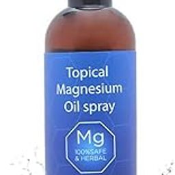Magnesium Oil Spray 100 ML, Magnesium Oil for Feet, Body, Sleep, Skin, Muscle Relaxation, Natural Topical Magnesium Oil Spray, Easy to Absorb | Ebook Included-image-65