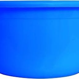 Kuber Industries Plastic Tub | Bath Tub of Bathing & Washing | Tub for Bathroom | Bathtub for Baby | Lightweight & Durable Water Tub | 25 LTR | Blue-image-52