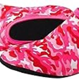 CALANDIS Soft Water Shoes Stretchy Aqua Socks Yoga Swim Shoe Dive Sock Camo Red XXL-image-35