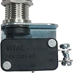 Electronic Spices PACK OF 1 Push Micro Limit Switch Screw type (10A 250V AC)-image-68