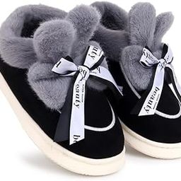 Women's And Girl's Comfortable Fur Lined Warm Indoor/Outdoor Winter Snow Boot | Slip on Fur Shoes For Women's And Girl's-image-37