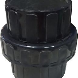 Droptech PVC 3" Union Connector Water Pipe Straight Connector PVC Pipe Adapter Detachable Joints for, Garden Irrigation Union (plain end) pack of 1-58