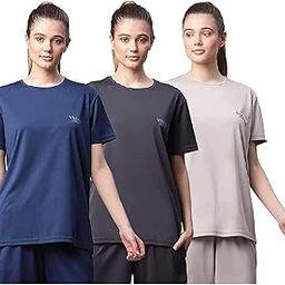 Mack Jonney Women's Slim Fit T-Shirt (Pack of 3)-picture-39