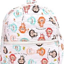Organic Cotton Muslin Carry Bag for Mother | Travel/Diaper Bag |-10
