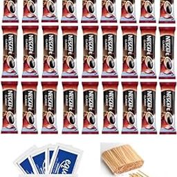 New Rise Ground Coffee Sachet 300 Pcs + Wooden Stirrers 100 Pcs + 5 Low Calories Sugar Sachet-image-7