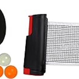 Klapp Table Tennis Set with Two Racquet Three Ball and One Adjustable Net-11
