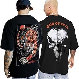 Men's Cotton Oversized Fit T-Shirt-52