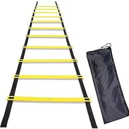 VITAL SPORTS CLUB Super Speed Agility Ladder for Track and Field | Sports Training & Quick Feet Ladder Drill Equipment (4 Meter)-image-57