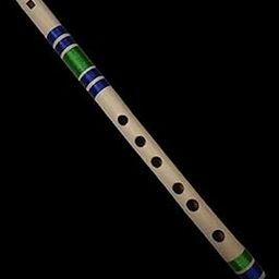 IBDA Direct Blow Bamboo Flute | B Scale Front Blow | for Kids/Beginner | 14 inch Bansuri | Basuri Musical Instrument |-12