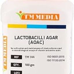 TM MEDIA - LACTOBACILLI AGAR (AOAC) * (100 gm)-image-34