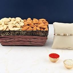 SFU E Com Dry Fruit Hamper For Rakshabandhan Gift | Dry Fruit And Rakhi For Brother | Dry Fruit Basket Hamper | 40-image-90