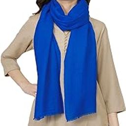 Women's 100% Wool Stole Scarf Dupatta for women | Stoles for Girls Stylish Latest | Shawl And Stall For Ladies-image-52