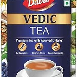 Dabur Vedic Tea - 500 gm (Black Tea), Chai Handpicked From Assam, Nilgiri & Darjeeling, Soulful Aroma & Rich Taste, Premium Tea Loose Leaves | 30+ Ayurvedic Herbs | Re-Energizes & Releases Stress-image-29