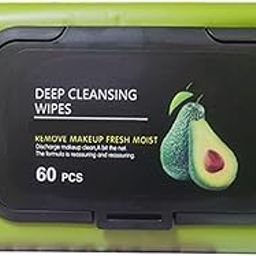 KTBN Avocado Deep Cleansing & Moisturizing Makeup Remover Facial Wipes with Cucumber & Vitamin E -Hydrating, Refreshing, Soothing - Suitable For All Skin Types - Pack of 1-image-40