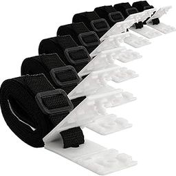 UJEAVETTE® 8 Pieces Pool Cover Straps Portable Practical for Outdoor Above Ground Pools-picture-21